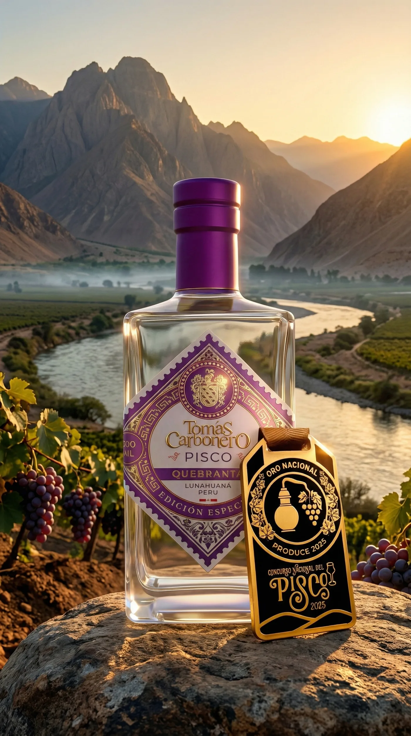 Valle de Lunahuaná, Río Cañete y los Andes